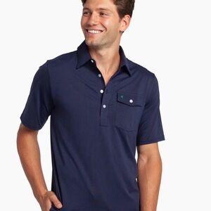 Criquet Navy Performance Players Shirt